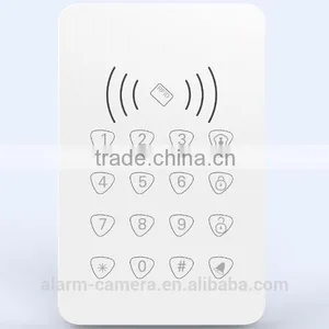 2014 Oct. New Produnct Release ! ! SMS Alert Wireless 4X4 Numeric Slim Design RFID Keypad With Low Battery Notification thumbnail-1