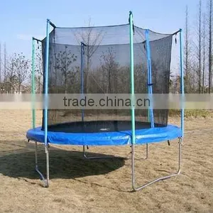 8FT Recreational Outdoor Trampoline With Safety Enclosure thumbnail-1