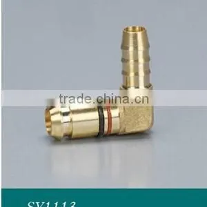 Sanye Brass Elbow Connector With Factory Directly thumbnail-1