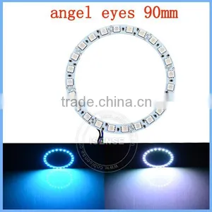 50000 Hours Lifespan DC12v Epistar Chips 5050 Smd White PCB Full Circle 90mm Led E90 Led Angel Eyes thumbnail-1