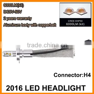 Led Car Headlight 12V Led Auto Bulbs H4/HB2/9003 Headlight Led h4 thumbnail-2