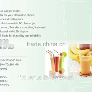 Commercial Electric Blender Smoothies Maker Table Blender thumbnail-2