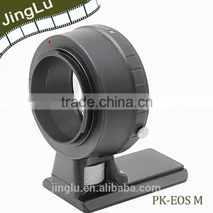 Lens Adapter With Long Tripod for PK Mount Lens to EOS(M) Mount Camera Body thumbnail-2