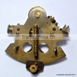 Brass Handmade Vintage Sextant - 3 Inch Sextant - Promotional Gift Sextant 1032 thumbnail-6
