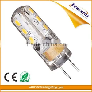 2015 Hot Sale Silicon AC/DC 12V 1.5W SMD3014 2700-7000k G4 Led Lamp thumbnail-1