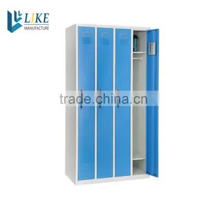 Knock Down Structure Stainless Steel Locker, Gym Metal Locker thumbnail-4