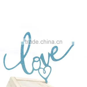 Wholesale Gem Stone With Love Heart for Wedding Cake Toppers Hot Sale thumbnail-2