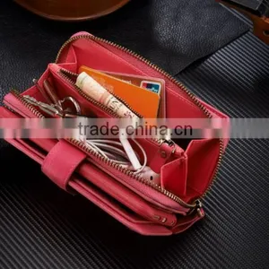 Best Selling Multifunction Leather Case Cover Zipper Wallet Case With Mirror For IPhone 6/6S Plus thumbnail-6