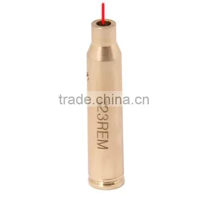Funpowerland .223REM 5.56mm CAL Cartridge Red Laser Bore Sighter Fit M4 /AR15 thumbnail-1