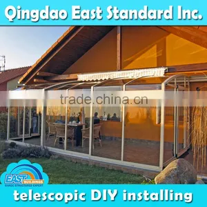 Made in China Polycarbonate Sheet and Aluminum Alloy Green House thumbnail-5
