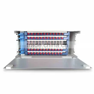 Compatible Huawei FTTH ODN 72 Cores Rack Mount Wall Mount Optical Fiber Distribution Frame ODF thumbnail-4