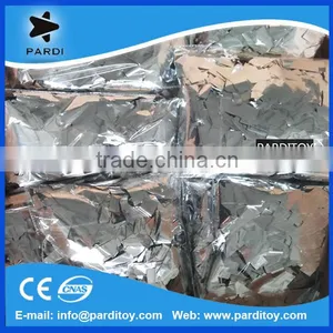 Confetti Cannon Refill Bulk Mylar Confetti Gold and Silver thumbnail-2