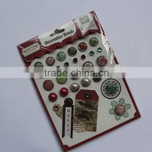 Decorative Brads 3D Handmade Sticker for Home Decor thumbnail-1