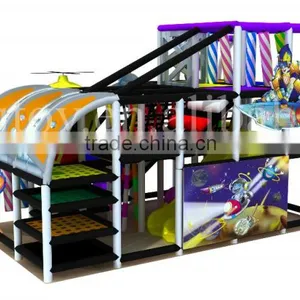 Popular Commercial Space Theme Children Ministry Indoor Playground for Sale thumbnail-4