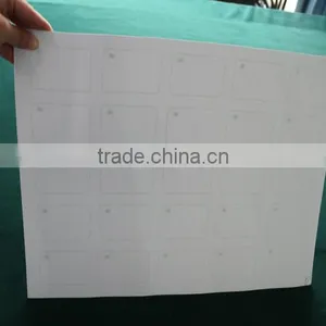 13.56MHZ UF Rfid 5X5 Layout 1K F08 Inlay Sheet Factory Supplier Directly thumbnail-1