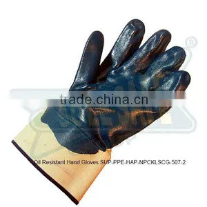 Oil Resistant Hand Gloves ( SUP-PPE-HAP-NPCKLSCG-507-2 ) thumbnail-1