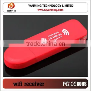USB 150mbps Wireless Receiver WIFI Wireless Ethernet Adapter for TV Set-top Boxes thumbnail-4