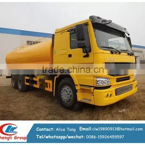 SINO HOWO 20t Water Tannker Truck 20cbm Water Sprinkler Road Sprinkler Truck thumbnail-1