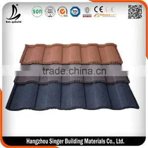 SGB Stone Coated Steel Roof Tile/Aluminum Zinc Steel Roofing Tiles thumbnail-3
