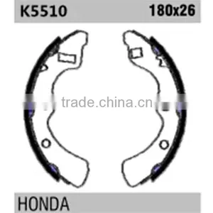 Car Spare Parts K5510 43153-SAO-013 for Honda Rear Brake Shoes Replacement thumbnail-1