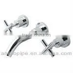 Amico Wall Mounted Three Hole Bathtub Faucet thumbnail-1