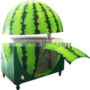 Watermelon Trailor Purely Hand Made Outdoor Fiberglass High Glossy Juice Bar Kiosk/food Kiosk/coffee Kiosk Design thumbnail-1