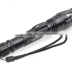 Zoom Focusing T6 LED Flashlight for Hunting Wholesale thumbnail-2