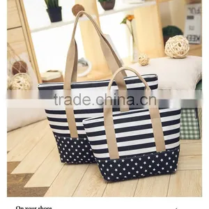 Cotton Canvas Beach Tote Bag thumbnail-6