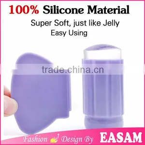 New Design Transparent Nail Stamper,clear Jelly Nail Art Stamper thumbnail-1