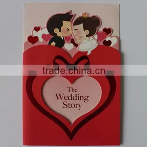 High Quality Card Printing, Die-Cutting New Design Wedding Invitation Cards thumbnail-4