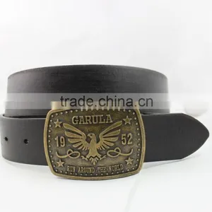 High Quality Design Bird Shaped Buckle Genuine Leather Belt for Men thumbnail-1