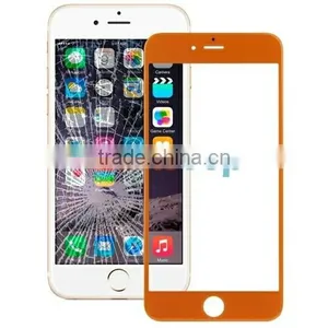 Wholesale High Quality Front Screen Glass Lens For IPhone 6 Plus Orange thumbnail-1