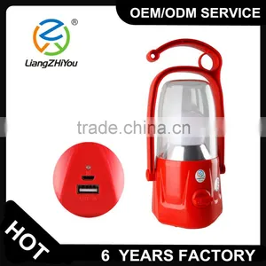 Long-range Beam Rechargeable Led Camping Outdoor Lantern Stand With AC Charger thumbnail-1