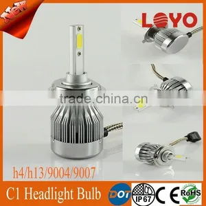 2016 Hot Selling IP68 6000k 12v 24v 30w 3000lm High Low Beam High Power Auto Car h4 Led Headlight thumbnail-1