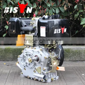 BISON(CHINA) Air Cooled 4 Stroke 499cc 10HP Diesel Engine For Mini Tiller thumbnail-1