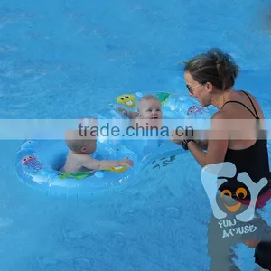 Hot Sale Custom Pvc Inflatable Double Baby Float thumbnail-1