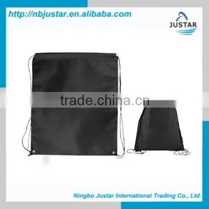 Promotional Custom Cheap Waterproof Polyester Fabric High Quality Drawstring Backpack Custom thumbnail-5