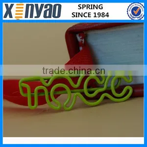 Hight Quality Promotional Gifts Custom Logo Metal Letter Shape Paper Clips Quality Choice thumbnail-4