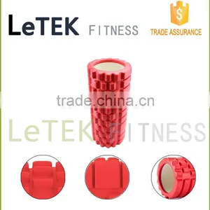 Hollow EVA Foam Pilates Yoga Roller Grid Fitness Exercise Physio Gym Back Massage Tool thumbnail-2