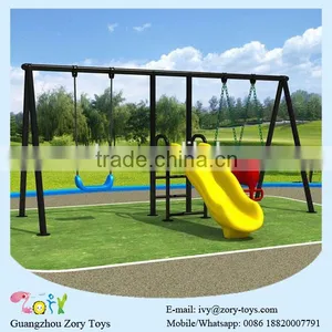 Slide and Swing Equipment, Outdoor Swing Playsets thumbnail-1