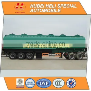 3 Axles 45000L Fuel Transport Semi Trailer FUWA Axles thumbnail-1