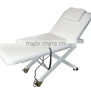 White Electric Facial Beauty Bed of Salon Furniture thumbnail-1
