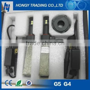 h4 High Power Led Headlight 6000LM no Fan thumbnail-1