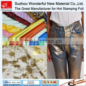 Washable Heat Transfer Hot Stamping Foil for Fabric and Garment thumbnail-3