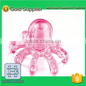 Hot Selling Logo Printed Plastic Octopus Body Massager thumbnail-1