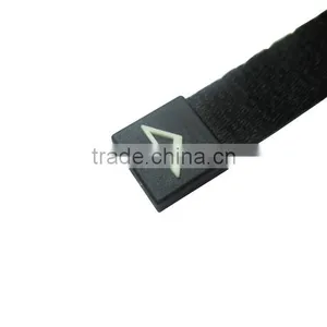 Custom Woven Rope Zipper Puller With 3D Logo thumbnail-2