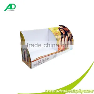 Countertop Customized Desktop Corrugated POS 1 Row Display Stand thumbnail-1