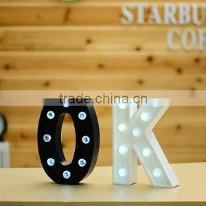 OEM Color Marquee Letters Light Marquee Numbers Light for Wedding and Room Decoration thumbnail-4