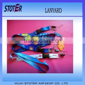 Fashion Custom Printed Polyester Lanyard Neck Strap and Key Holder Lanyard thumbnail-1