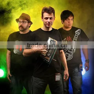 High Quality Music Guitar T-shirt /Sound Active el T-shirt/ Playable Guitar T-shirts thumbnail-3